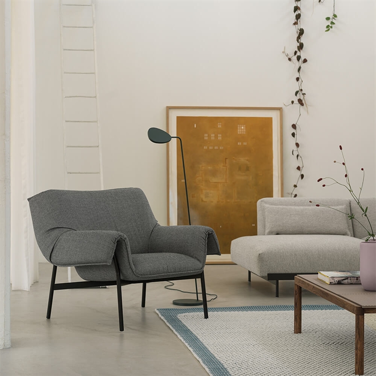 Muuto Wrap Lounge Chair svart