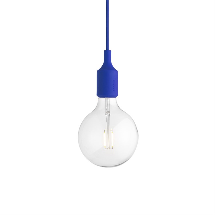 Muuto E27 Pendel Taklampe Blå