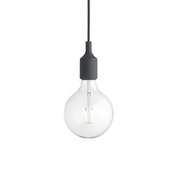 Muuto E27 Pendel Taklampe Mørkegrå