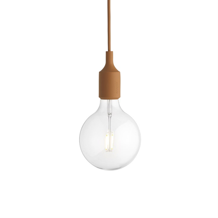 Muuto E27 Pendel Taklampe Oransje