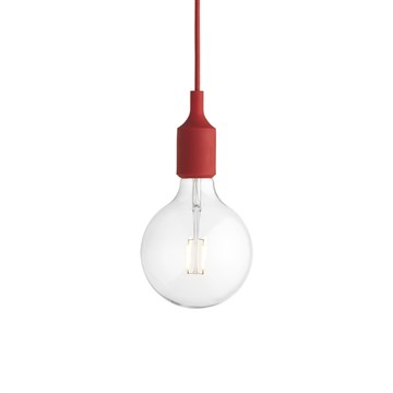 Muuto E27 Pendel Taklampe Rød