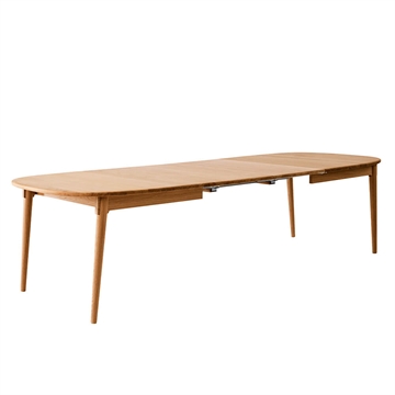 Hammel Furniture Miro Spisebord - Eik, Olje med tilleggsplater