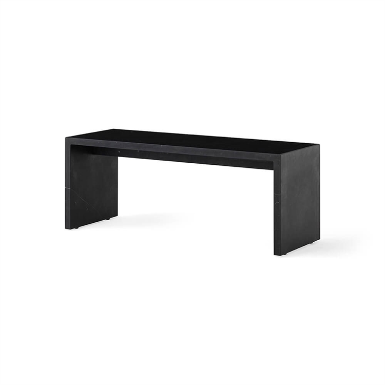 Audo Plinth Brigde Marmorbord - Nero Marquina